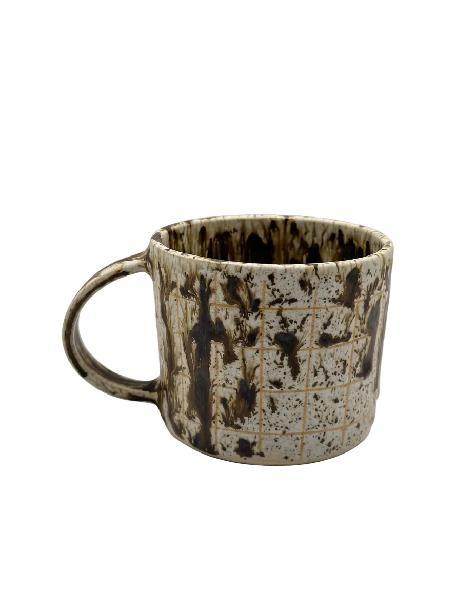 Grid Mug | Ash