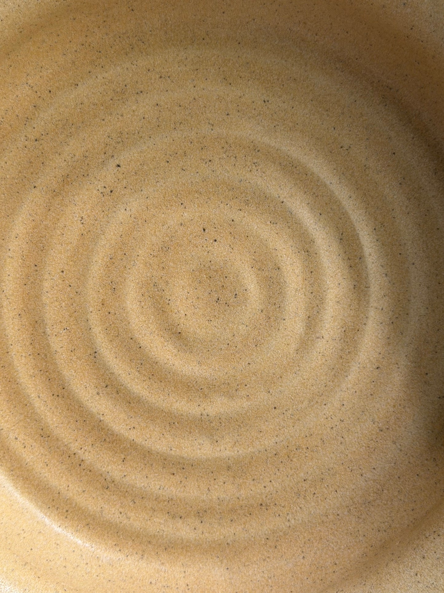 Ripple Bowl Plate | Butter Yellow