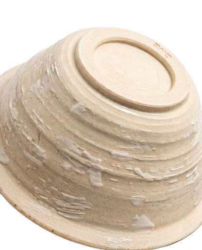 White Hakeme Slip Bowls