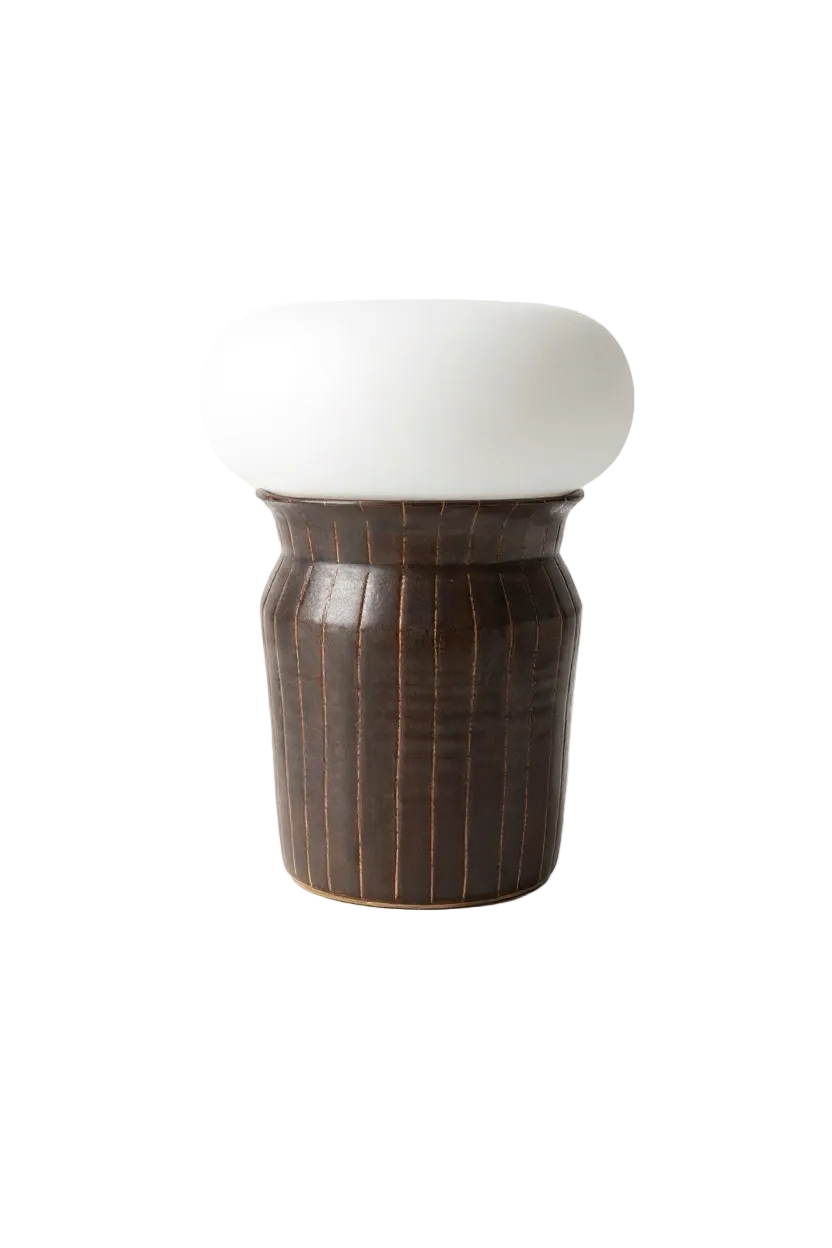 Stripe Lamp 01 | Brown
